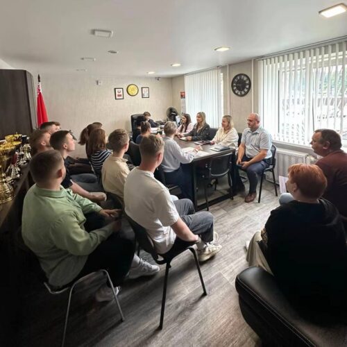 Встреча с молодыми специалистами состоялась на ГП «Водоканал Минского района».